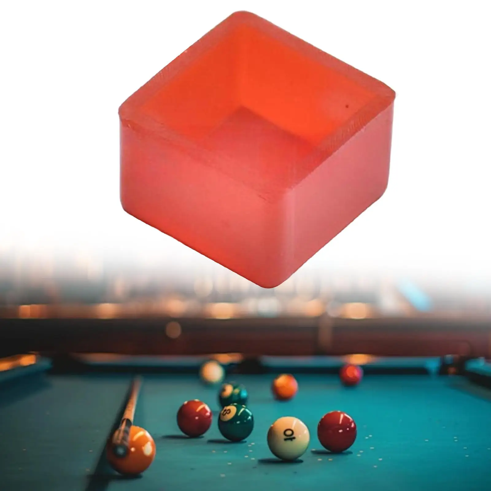 

Эластичный держатель для мела для кия, удобный чехол для мела, прочные аксессуары для бильярда из ТПУ для игровой комнаты или клубного использования