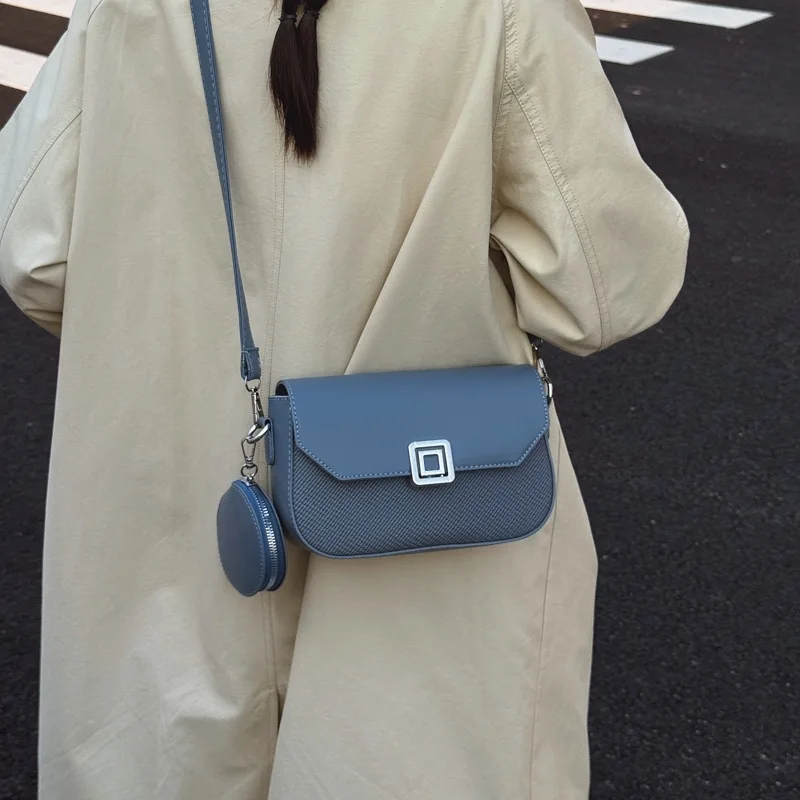 

Trendy Patchwork Crossbody Bag 2025 New for Women, Lightweight Shoulder Purse, Casual Chic Versatile Bag for Daily Use