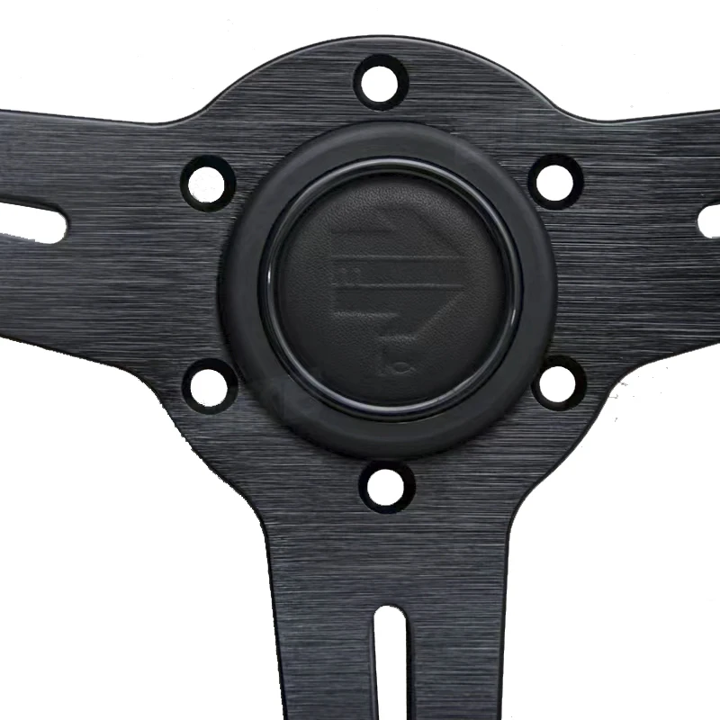 

Racing Steer wheel horn push button Leather ABS horn button ring universal car horn switch push cover