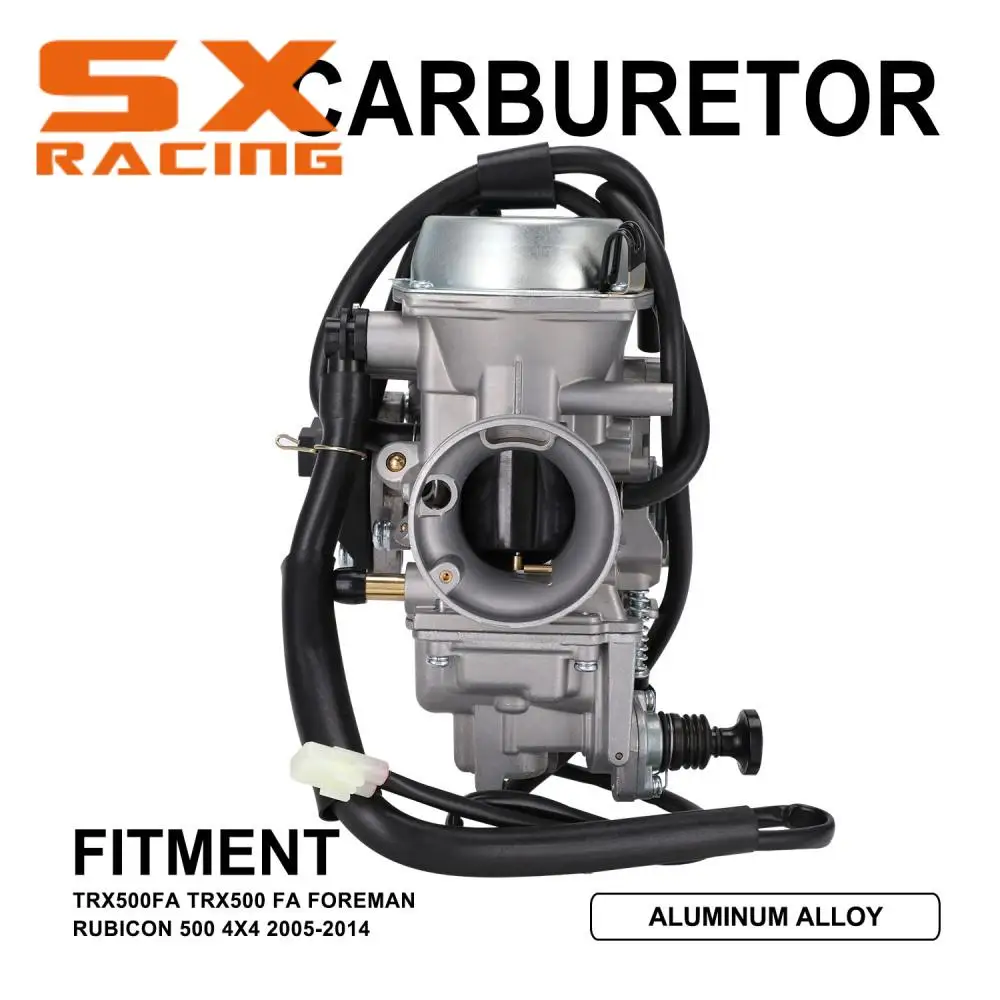 

Motorcycle Parts Carburetor Carb Carburador Aluminum Alloy For HONDA TRX500FA TRX500 Foreman Rubicon 500 4X4 2005 2006-2014 ATV