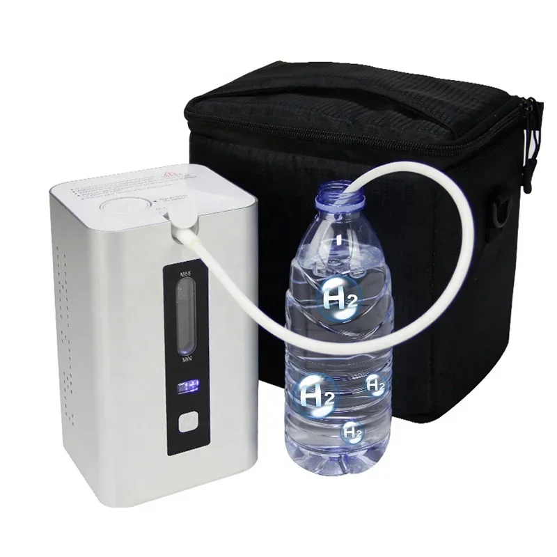 Home Use SPE PEM 100ml Hydrogen Gas Inhalation Breathing Machine Small Hydrogen Inhaler