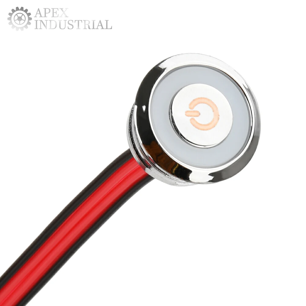 Interruptor controlador de botão com sensor de toque DC3.7-24V Dimmer Touch Dimmer Controller 5.5*2.1mm Plug LED Light Strip Interruptor embutido