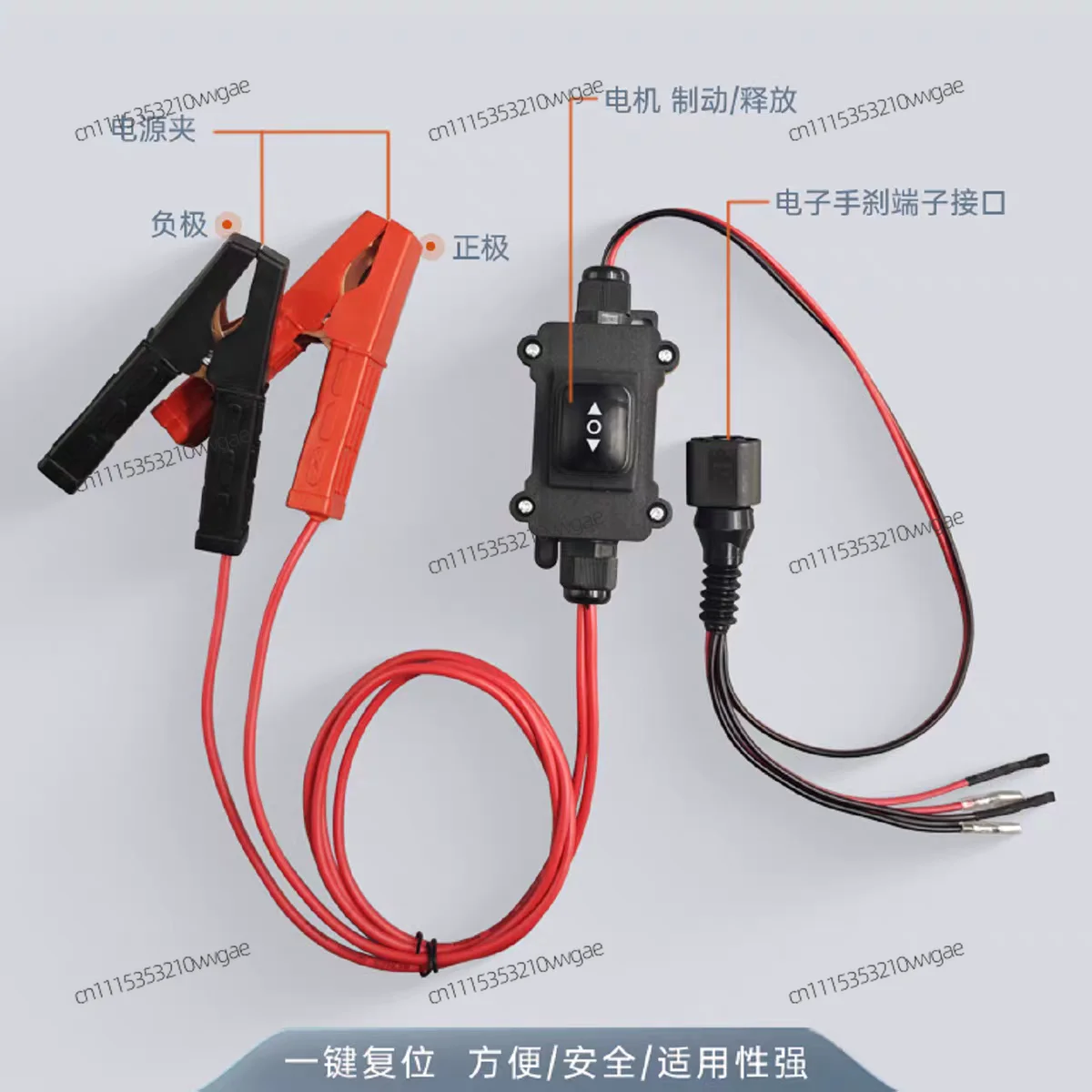 EPB Electronic Parking Brake Reset Tool, No Computer Needed, One Click Retract for Brake Pad Replacement, Wiper Window Test