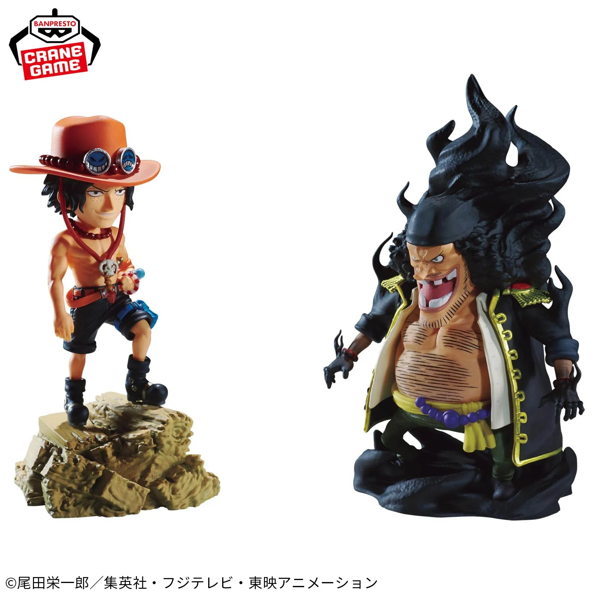 In Magazzino Originale BANPRESTO Mondo Da Collezione Figure Log Stories One Piece Insegnare Portgas D Ace Figura Anime Modello Genuino Giocattolo