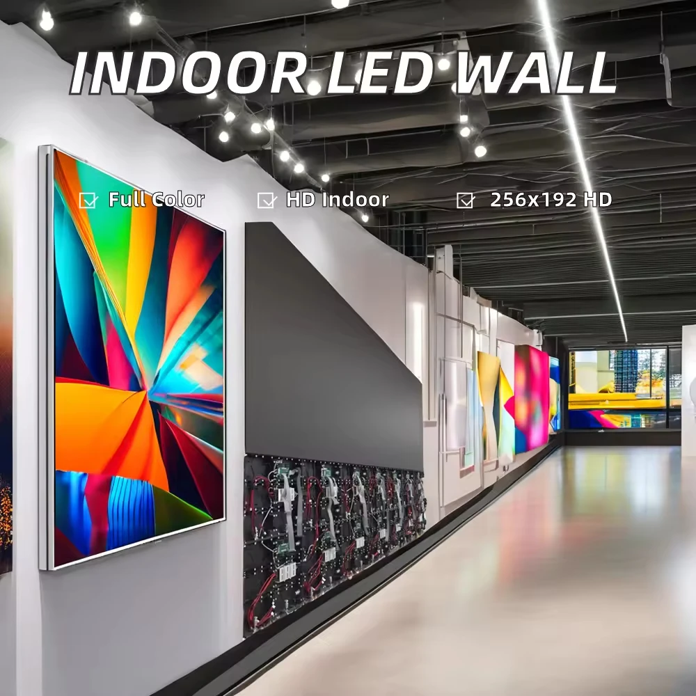 Front Maintenance Indoor LED Display 640x480mm Aluminum Cabinet P1.25 P2 P2.5 HD High Refresh