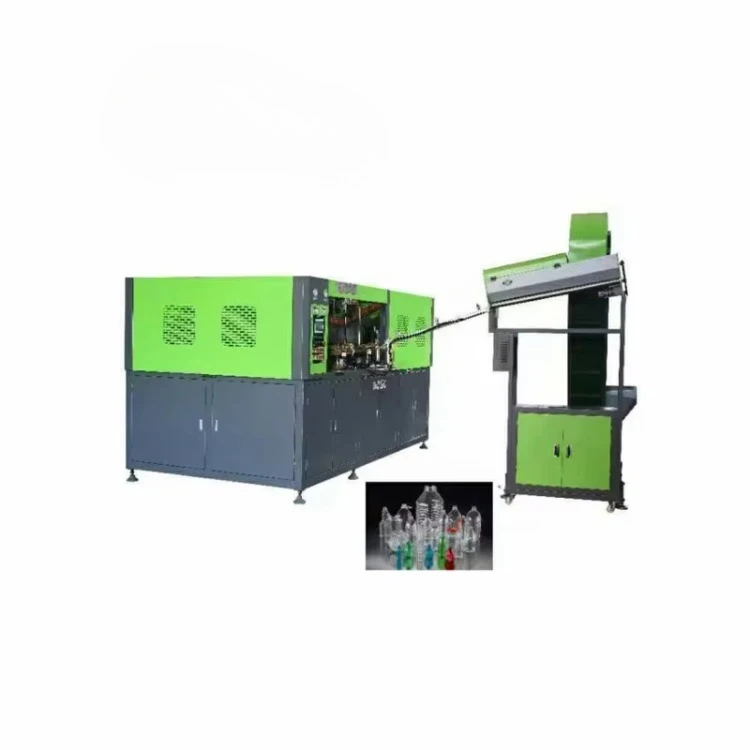 Fully Automatic 10L PET Bottle Blowing Machine with SMC High Pressure Valve Mitsubishi PLC Control Pump Motor 2 Cavities