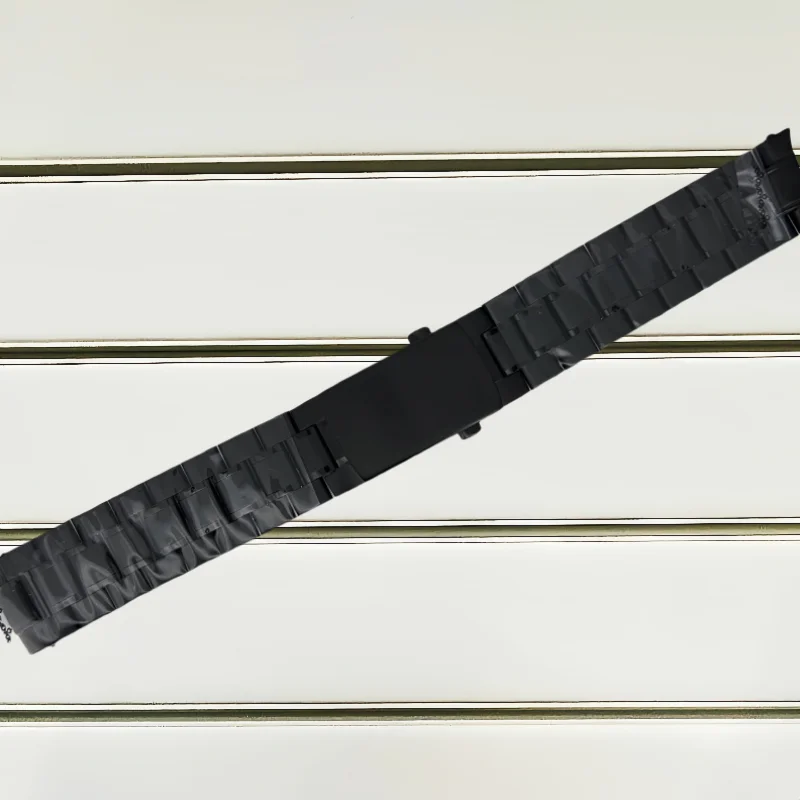 Multifunktionales, silber-schwarzes Mondblatt, 39,6 mm, geeignet für VK64- und VK63-Quarzuhren, Uhrenteile, passend für 20-mm-Armband, Gehäuse und Lünette. – Detail 6
