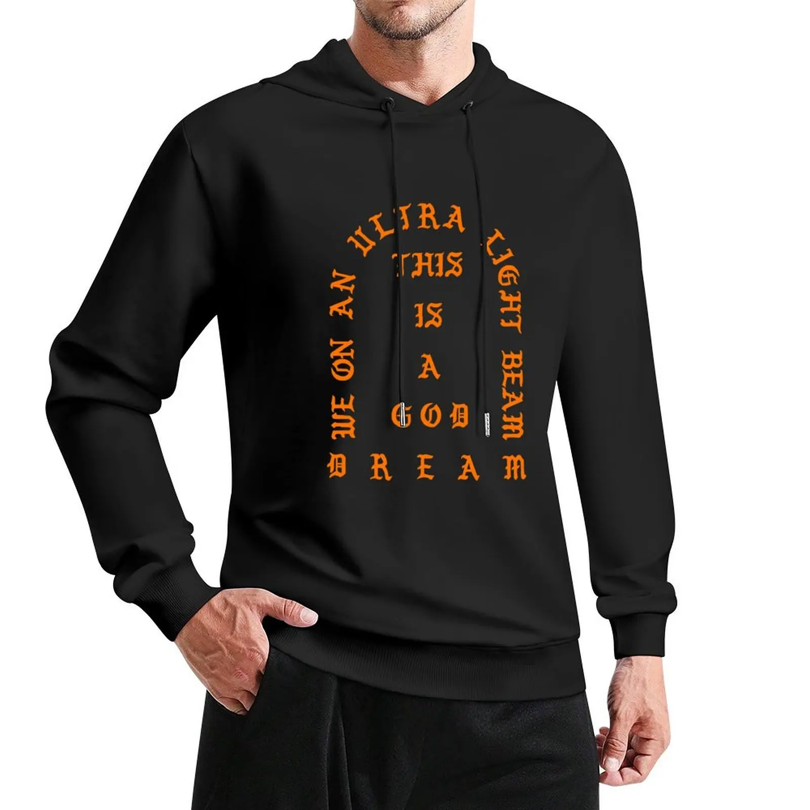 ultralight beam Pullover Hoodie graphic t shirts men anime clothing mens clothes men wear pullover