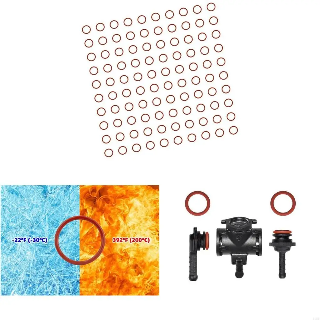 

J1HF Силиконовая герметизация прокладки кофейного оборудования. Техническое обслуживание части силиконовой уплотнение кольца