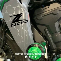 Motorcycle waterproof decorative body fuel tank box stickers decals For KAWASAKI Z1000 z 1000 logo sign sticker