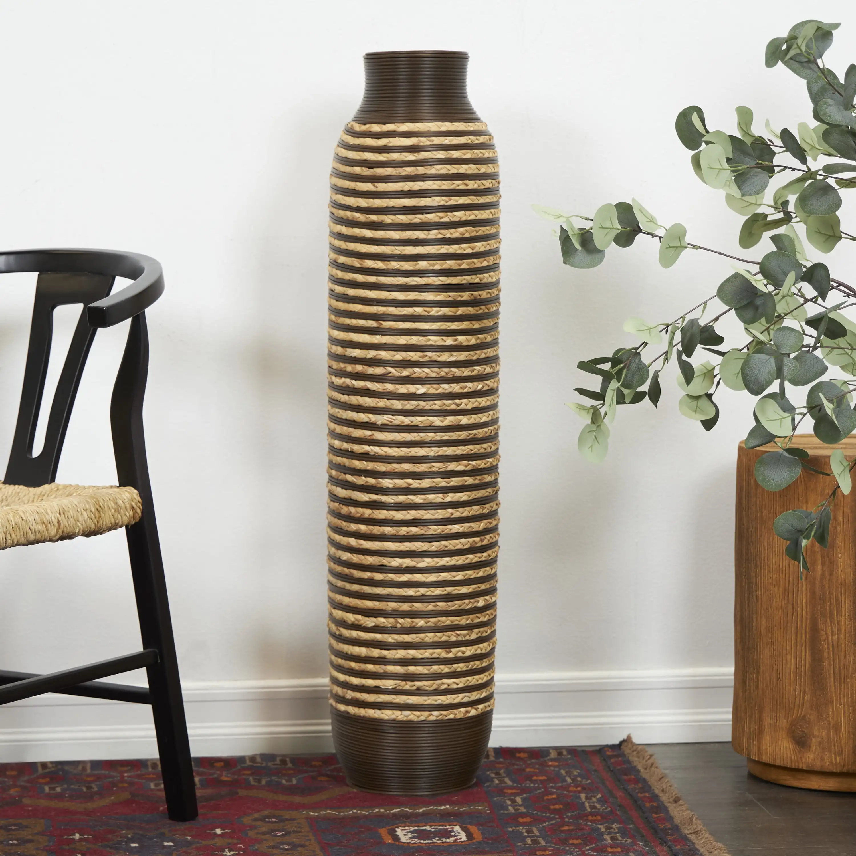 

40 Handmade Brown Seagrass Vase