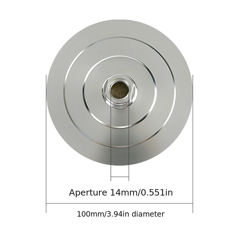 M14 Thread Aluminium Backer Pad Self-adhesive Backing Pad Polishing Buffing Plate Grinding Tools Angle Grinder Polishing Pad