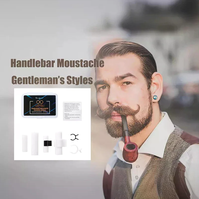 /JCS/Training Wheel Template Shaping Tool Handlebar Shape Portable Mustache Styling Shaping Tool For Men For Domestic Mustache