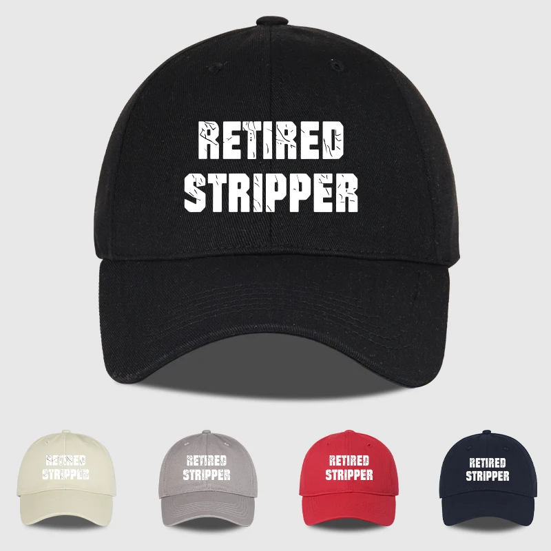 Retired Stripper Printed Baseball Cap Lightweight, Breathabl