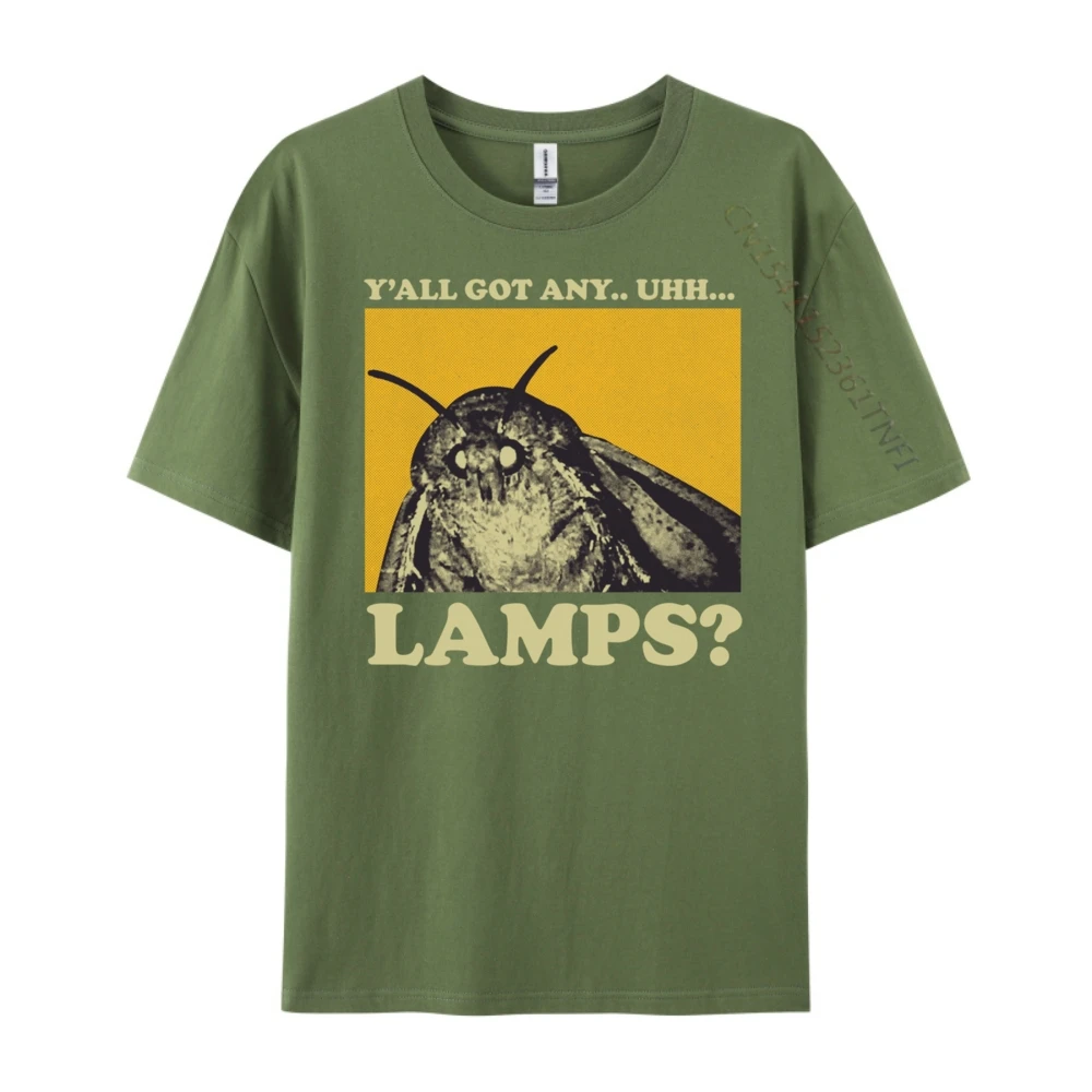 Y جميع حصلت على أي مصابيح Moth Meme Lamp قميص شحن مجاني عناصر أدنى أسعار ملابس نسائية ذات علامة تجارية تي شيرت