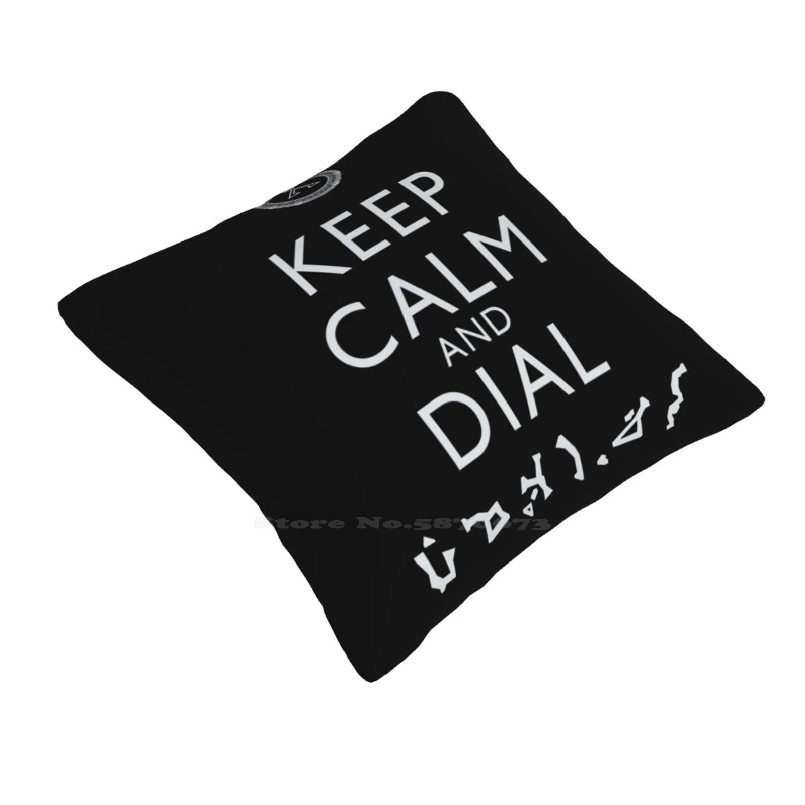 Keep Calm And Dial Earth Soft Comfortable Pillowcase Stargate Sg1