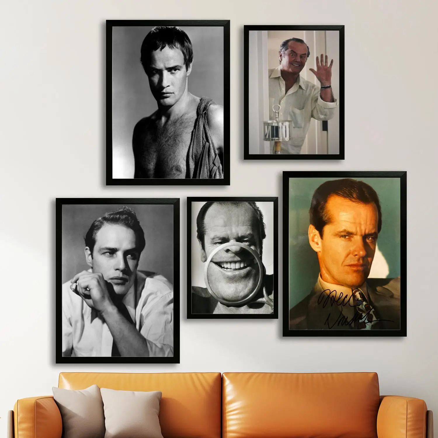 jack nicholson marlon brando film Canvas Art Poster and Wall Art, Picture Print, Modern Family Bedroom Decor,Decorative painting