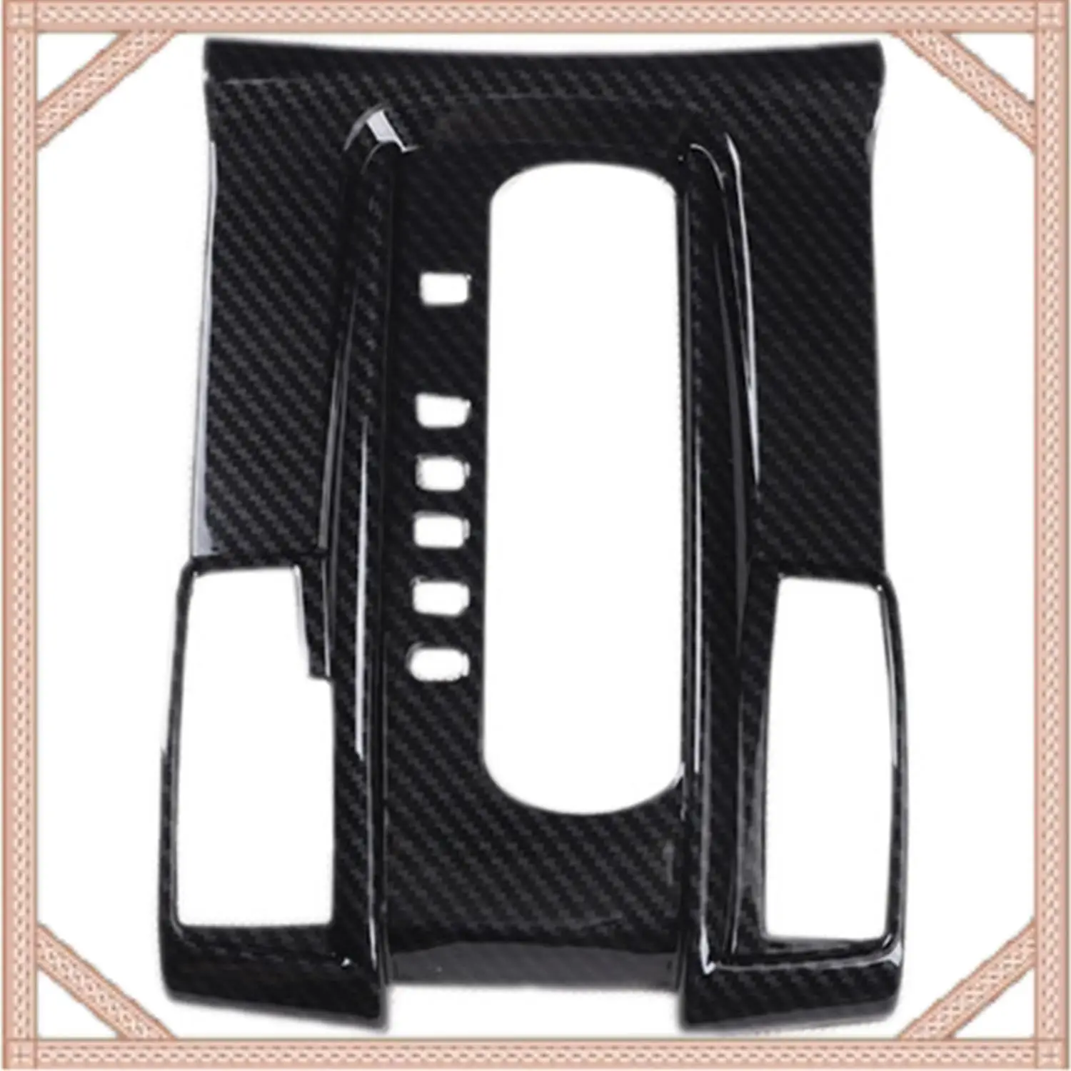 

Car Gear Shift Box Panel Decoration Covers Styling Trim ABS Carbon Fiber Style For Honda Civic 10Th 2016 2017 2018
