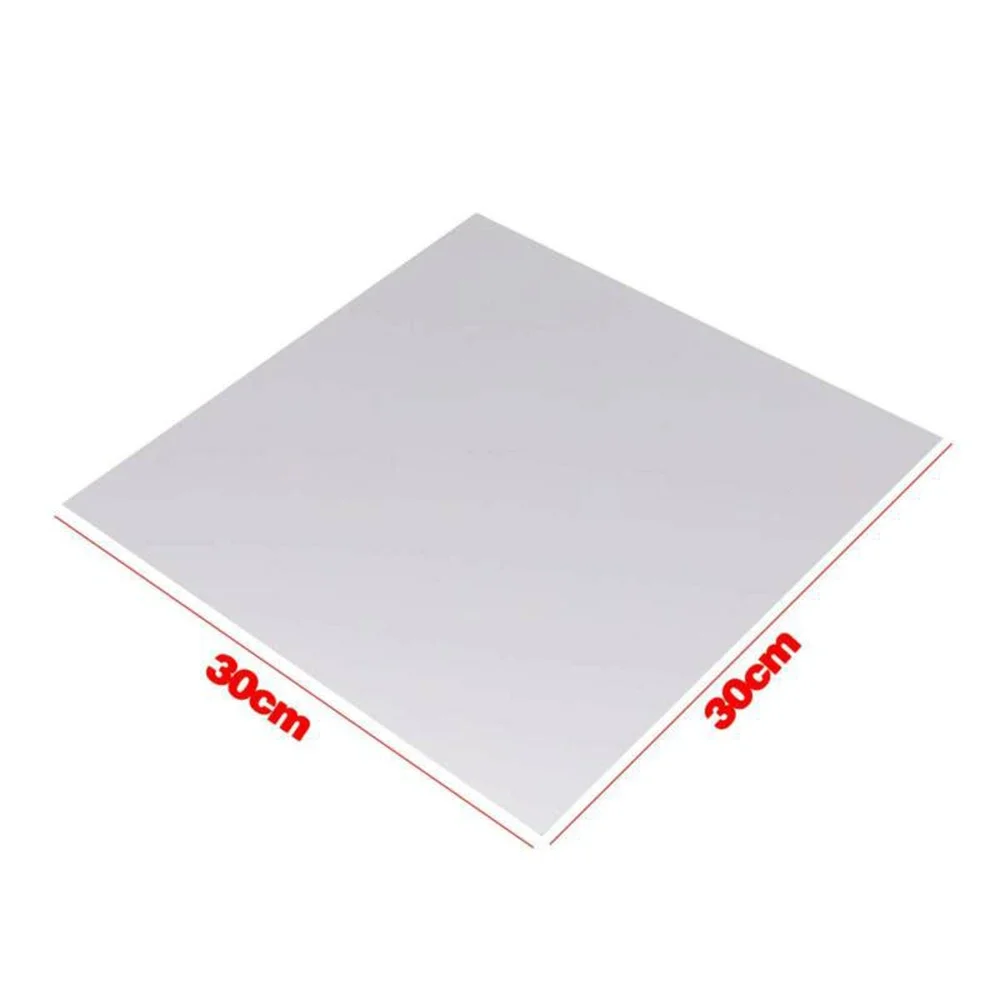 4PCS 30cm Self Adhesive Mirror Sheets FlexibleAcrylic Square DIY Removable Mirror Wall Stickers Home Room Bedroom 3D Wall Decor