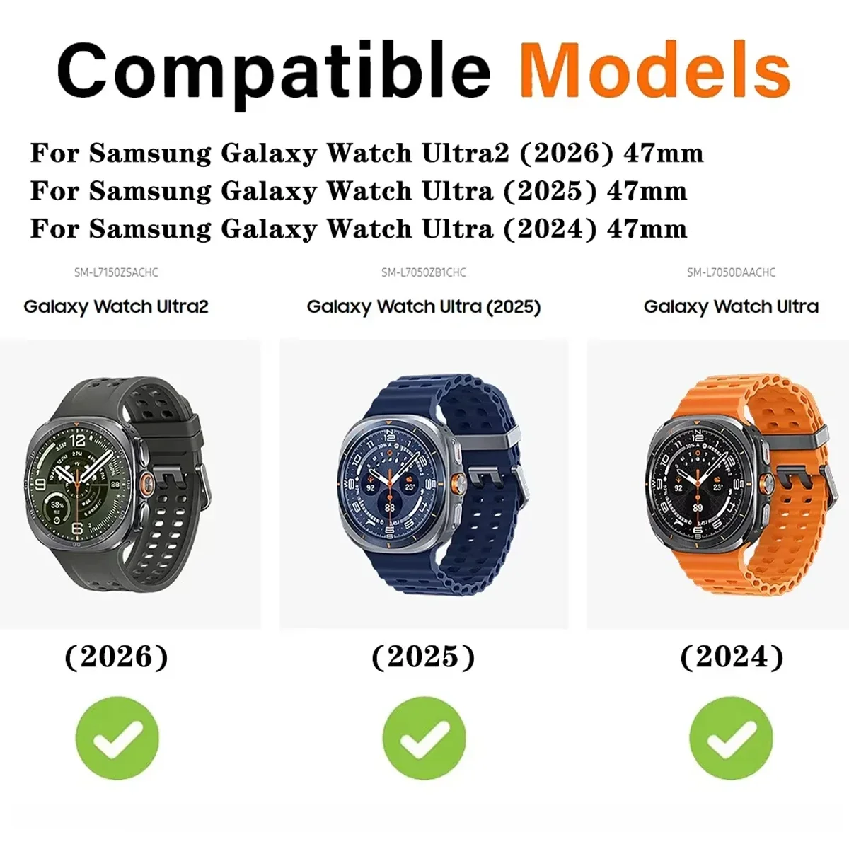 Titanium Strap for Samsung Galaxy Watch Ultra 47mm 2026/2025/2024 Luxury Metal Magnetic Band for Galaxy Watch 7 Ultra Bracelet