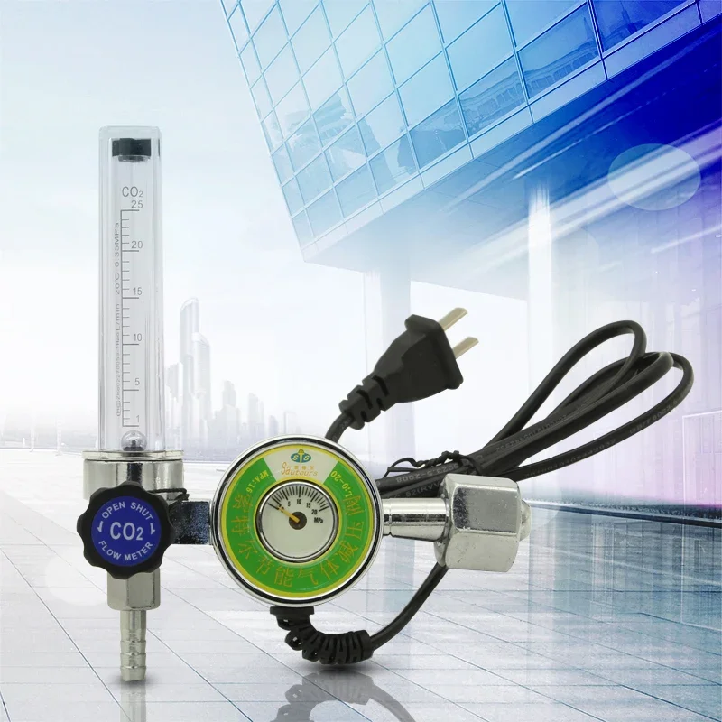

Energy-saving Gas-saving Carbon Dioxide Meter Decompression Table 36v Pressure Reducing Valve Co2 Flowmeter Heating Accessories