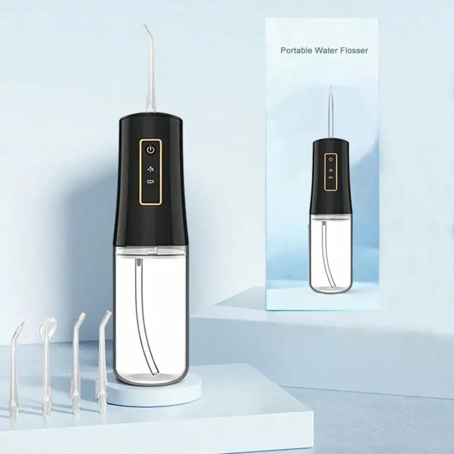 1 Pack Portable Water Flosser Rechargeable Oral Irrigator for Home and Travel Teeth Cleaning