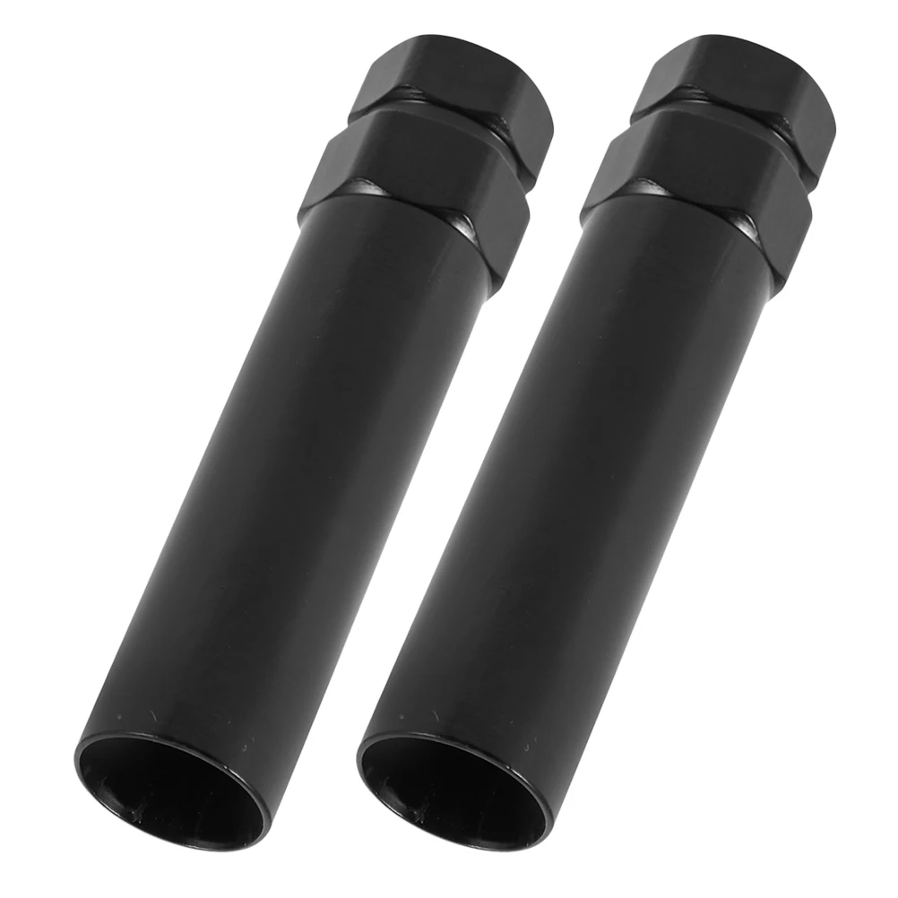 

2 Pcs Nut Sleeve Impact Socket Lug Nuts Auto Repair Tool Car Drive Sockets Adapter Adaptor Part Driver Bits