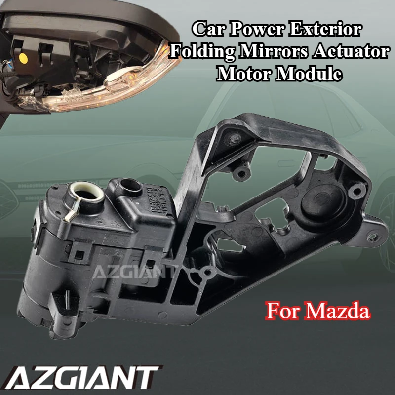 AZGIANT Car Power Exterior Folding Mirrors Motor Module for Mazda CX-3 CX-4 MK1 2015-2020 Voiture Accessories Maintain Replace