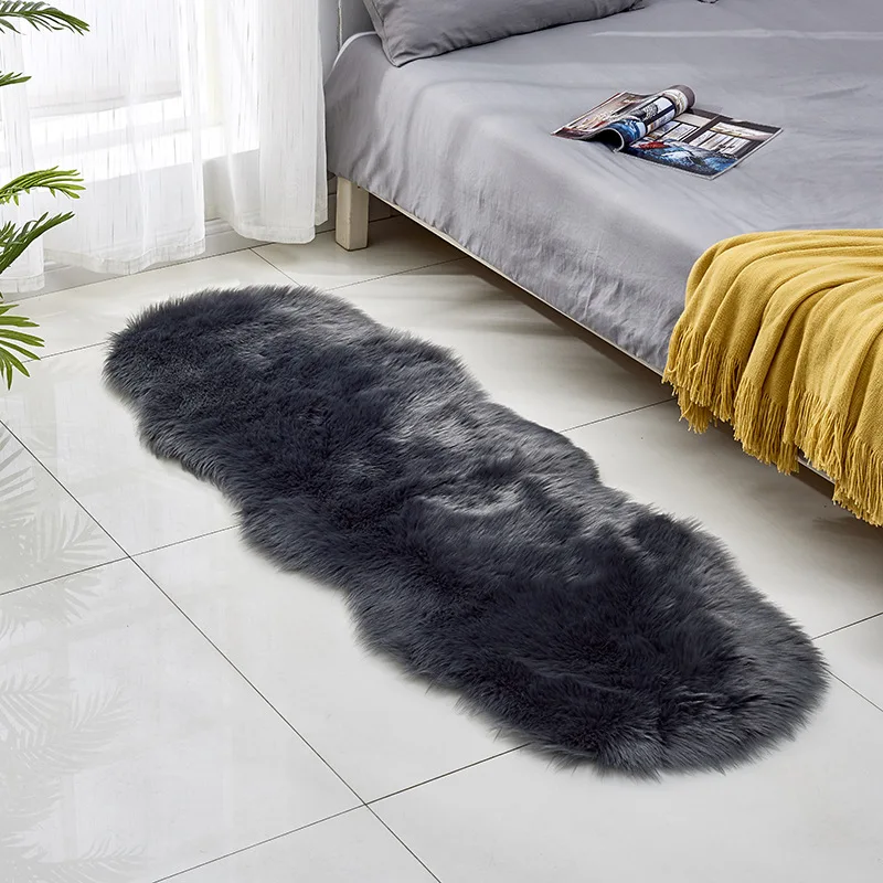 

Long Plush Rugs for Living Room Fluffy Rugs for Bedroom Soft Kids Carpet Non Slip Mats for Hardwood Floors Room Decor