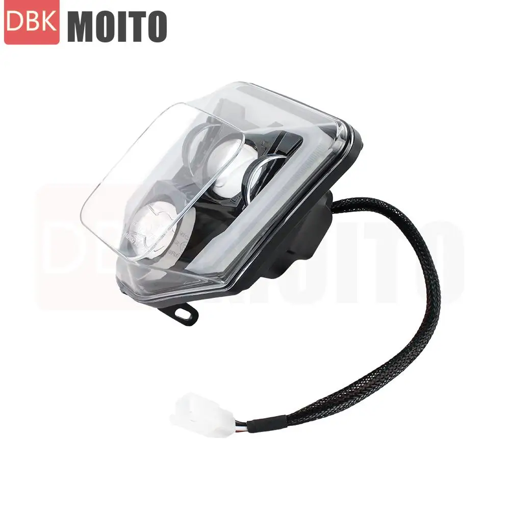 Motorcycle Headlight Head Lamp Plate Fairing For Husqvarna FC FE FX TC TE TX 125 250 300 350 450 FE250 2020 2021 2022