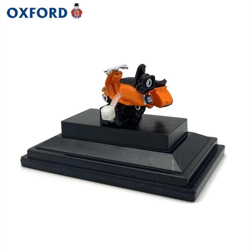 Diecast oxford escala 1:76 motocicleta britânica liga de ouro modelo de carro brinquedo colecionável presente lembrança exibição ornamento