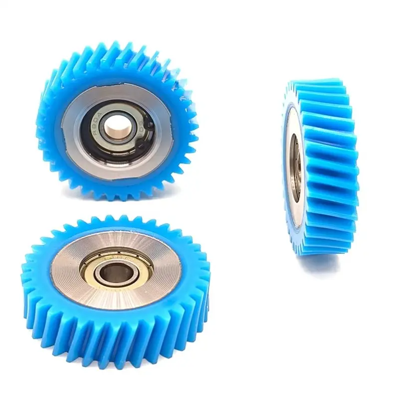 35-Tooth Helical Gear For Tongsheng TSDZ2 Mid-Drive E-Bike Motor (With 608 Bearing And Integrated Metal Ring)-3Pcs