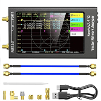 New NanoVNA-F V2 Vector Network Analyzer 4.3INCH 50kHz-3GHz HF VHF UHF VNA Antenna Analyzer 5000mAh Battery & Aluminum Metal