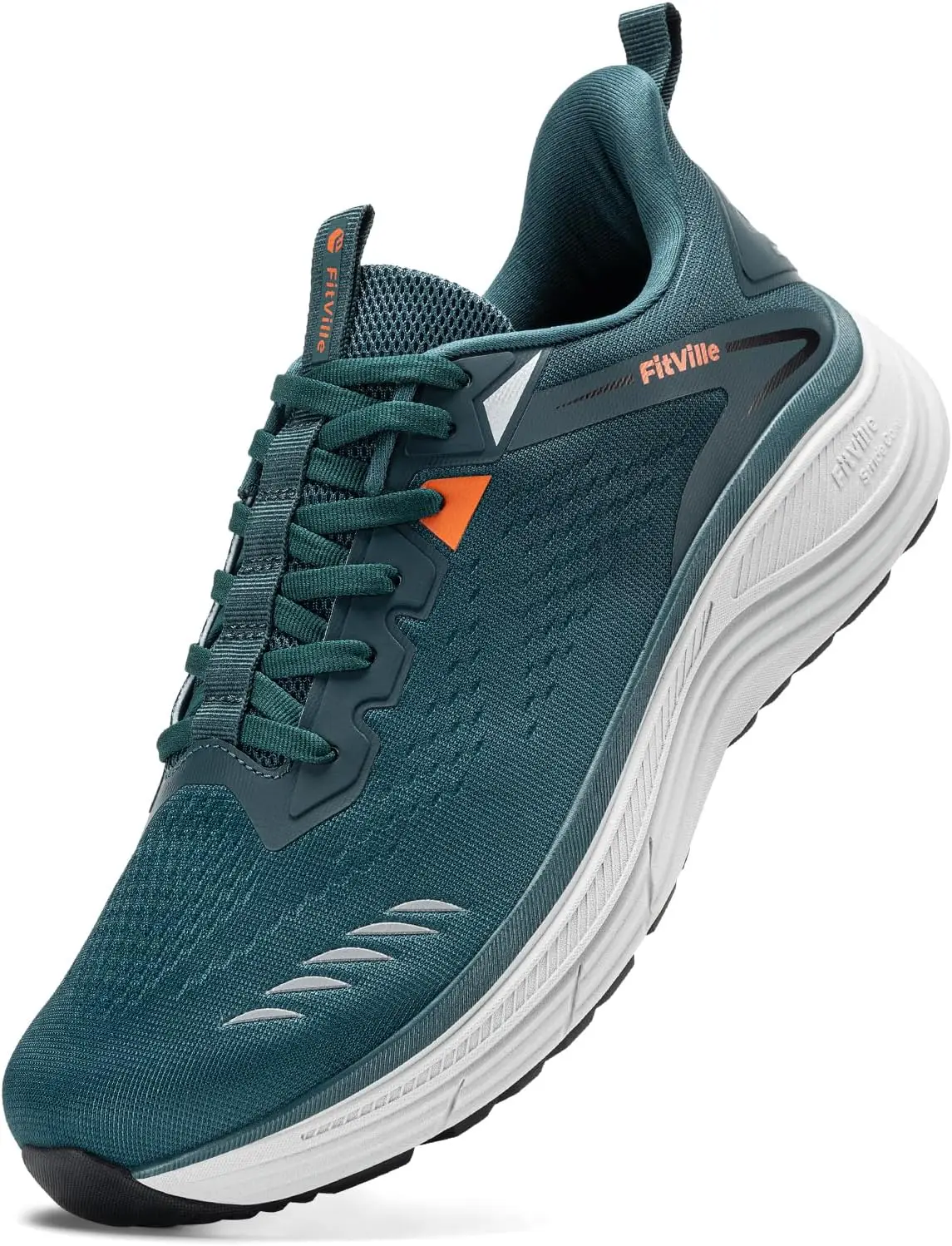 Dark Aqua Orange