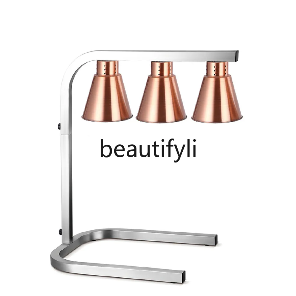 

Buffet, food insulation lamp commercial catering, thermal lamp stainless steel single and double head heating lamp