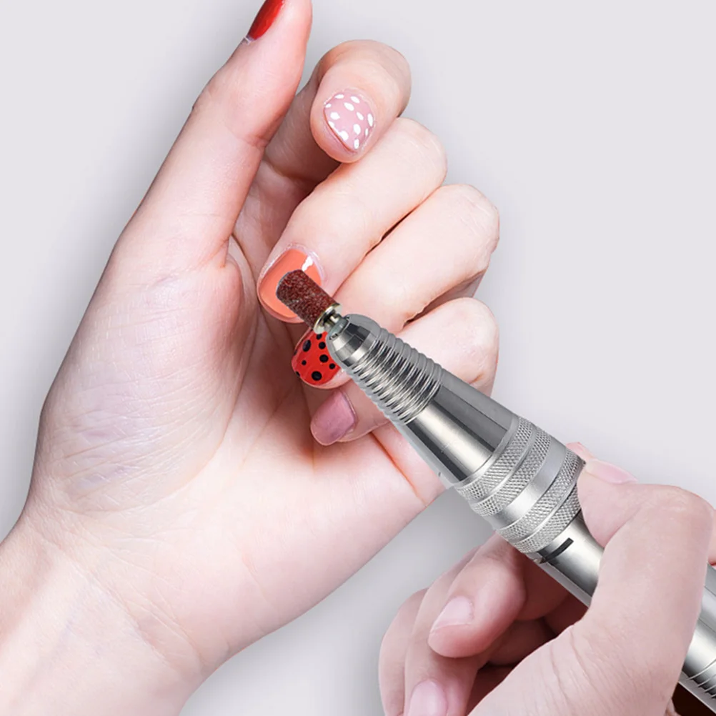 Máquina de archivo eléctrica para manicura, pedicura, herramientas de pulido de uñas, broca, suministros de pulido, resistente a la corrosión, a prueba de óxido