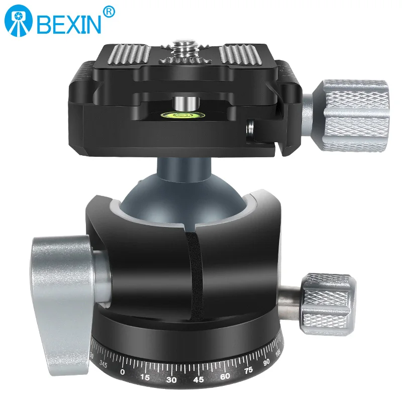 LH28/LH32 Low Profile Ball Head 36mm CNC Metal 360° Panoramic Camera Tripod Head for Tripod,Monopod,DSLR Cameras,Camcorder