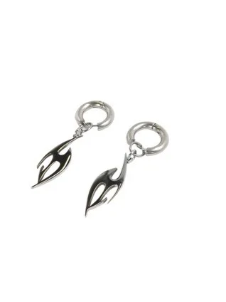 Independently Designed Niche Punk Gothic Personalized And Minimalist Fashion Earrings Studs With Hollowed Out