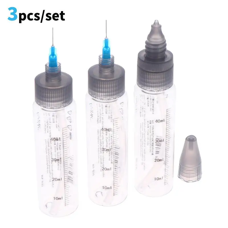 New【3Pcs Paint Mixing Bottles Portable Painting Tools Parts Wash-Free Airbrush Accessories DIY Making Hobby Craft Tool】