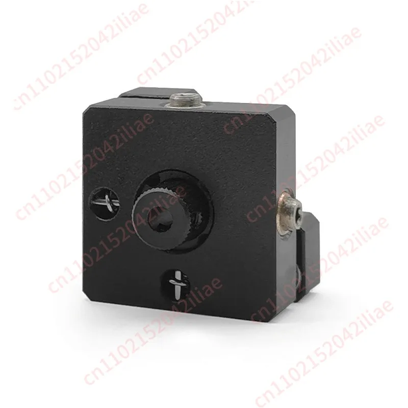 High-precision miniature four-dimensional adjustment frame, red light collimator adjustment frame