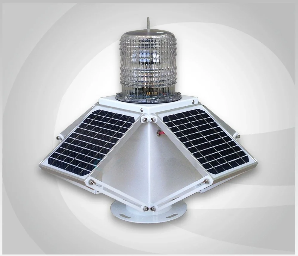 flash characteristic marine navigation lighting/waterway marine lights/solar energy marine lamp