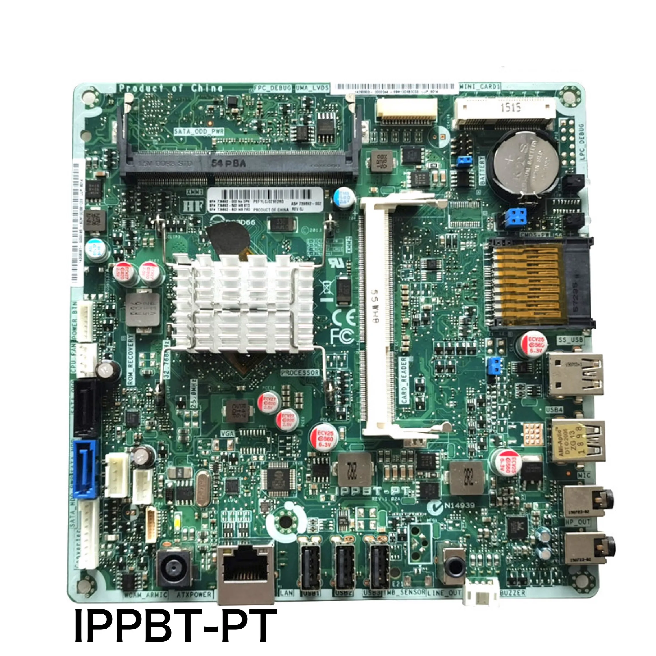 For HP 20 19-2113w Motherboard IPPBT-PT 739692-002 739692-502 739692-602 Mainboard 100% Tested OK Fully Work Free Shipping