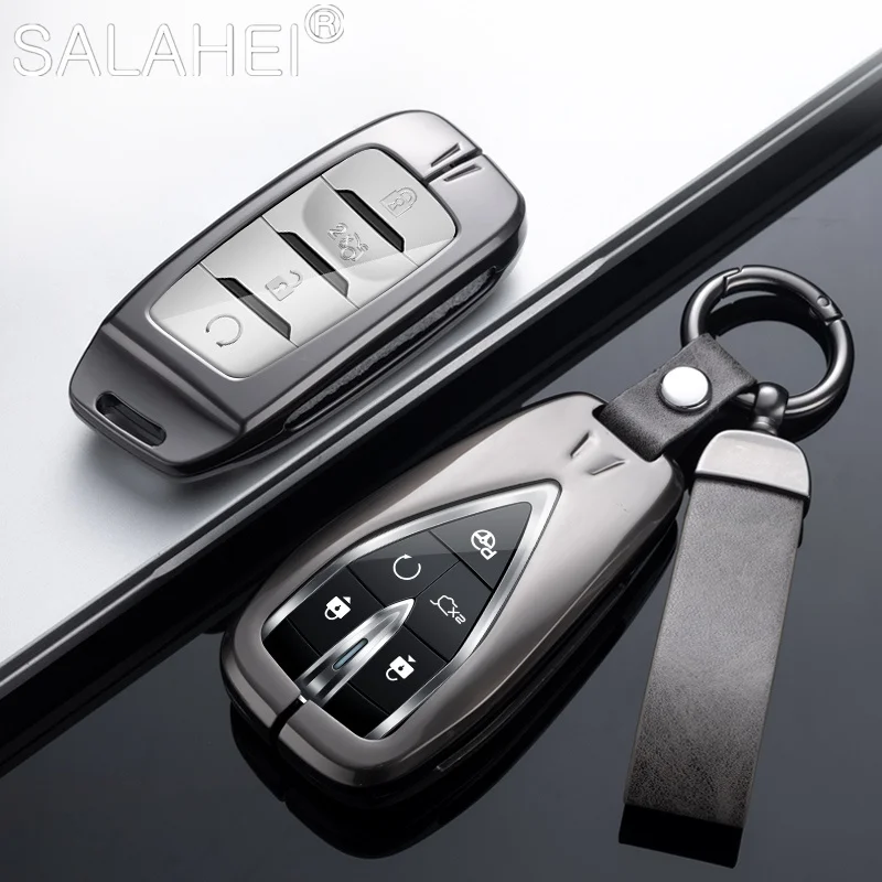 Zinc Alloy Car Key Case For Changan Ruicheng CC Yuexiang V7 CS85 CS35 CS25 Plus CS55 CS75 PLUS Eado UNI-T UNI K Oushang X5 X7 EV