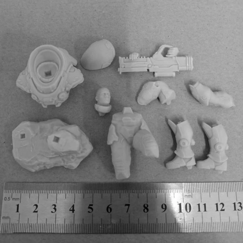 

Future Warriors Resin Figure diy 1/24 Scale 75mm Resin Model Kit Unassembled and Unpainted Sculpture toy