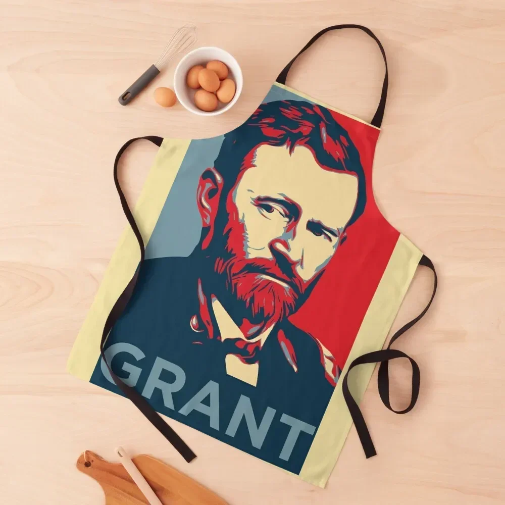 

Ulysses S. Grant Apron Chef Uniform Women christmas 2025 Chef Accessories Apron