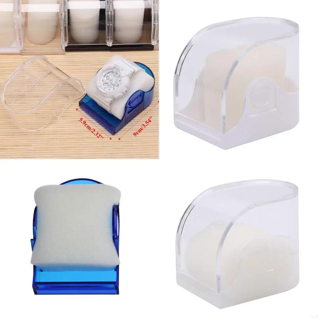 Single Watch Display Boxes Transparent Watch Packaging Boxes Wristwatch Display Cases Jewelry Box for Birthday Gift