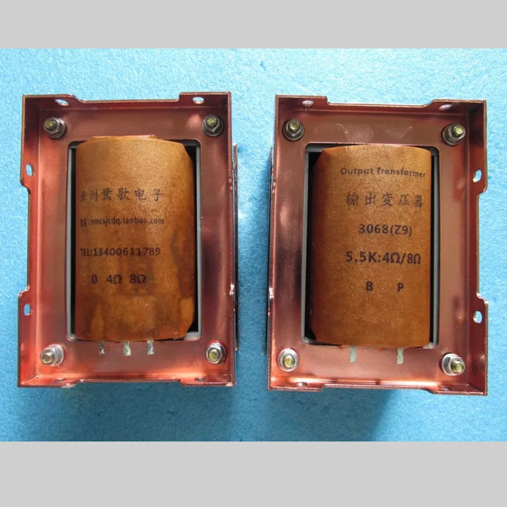 1pair 5.5K:4Ω/8Ω Single-ended output transformer Z9 core WE3068 Western electric core specifications for 845 6V6 output