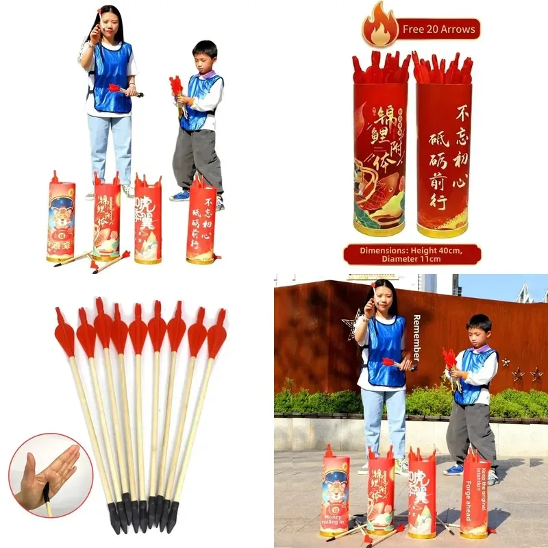 Spear Throwing Game Outdoor Team Building Activity Props for Park Garden Fun Mini Sports Unisex