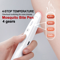Portable Mosquito Insect Bite Relieve Itching Pen Natural Bug Bite Itch Relief Pen Chemical-Free Rechargeable for Adult Children