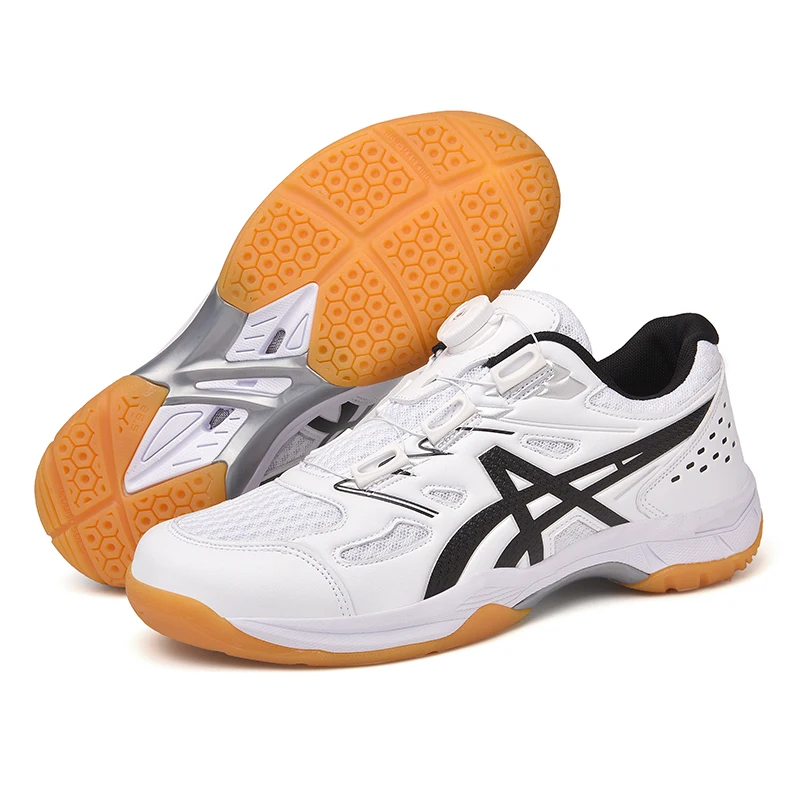 Men Women Table Tennis Badminton Volleyball Shoes Lightweight Comfortable Sports Sneakers Anti Slip Footwear